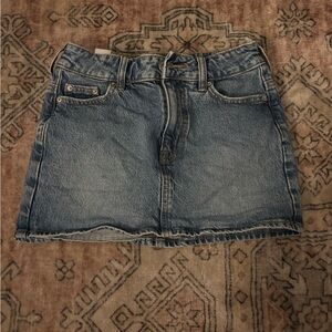 pacsun denim skirt